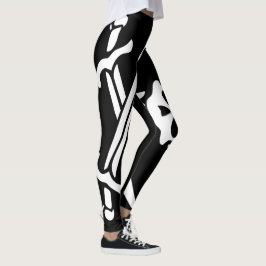 Leggings Bandera Pirata