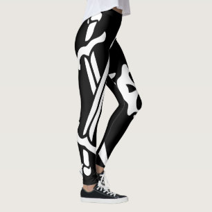 Leggings Bandera Pirata