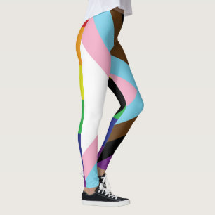 Leggings Bandera progresista LGBTQIA