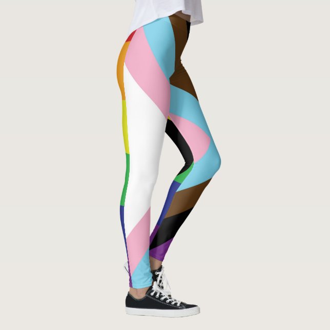 Leggings Bandera progresista LGBTQIA (Derecha)