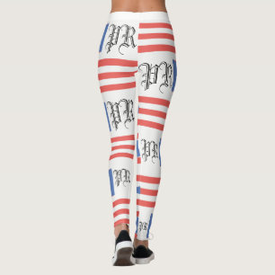 LEGGINGS BANDERA PUERTO RICO PR.LEGGINGS P.R.STRONG HAVIC A