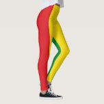 Leggings Bandera rastafariana rasta etíope<br><div class="desc">Los colores rojo, verde y amarillo representan la bandera del rastafari, pero también es una bandera de Etiopía. Este es un regalo de alta calidad de Rasta y un gran diseño para todos los rastafaris. Visite nuestra tienda para encontrar más regalos geniales de rasta y otras ideas de regalo de...</div>