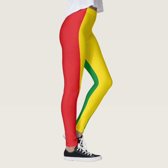 Leggings Bandera rastafariana rasta etíope (Derecha)