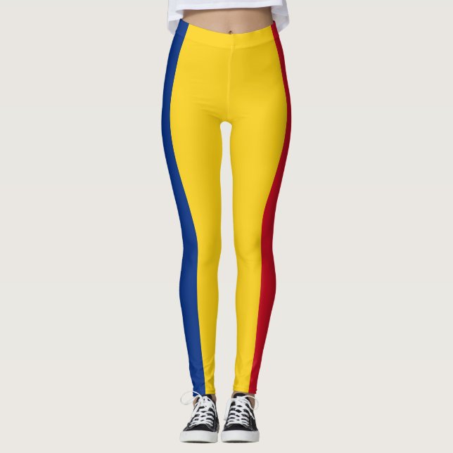 Leggings Bandera rumana (Rumania) (Anverso)