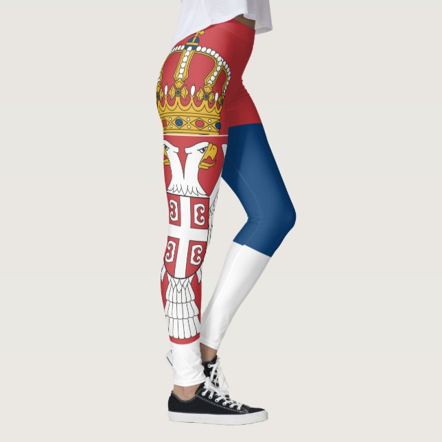 Leggings Bandera serbia (Derecha)