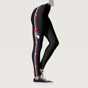 Leggings Bandera serbia