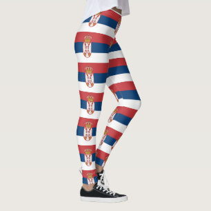 Leggings Bandera serbia