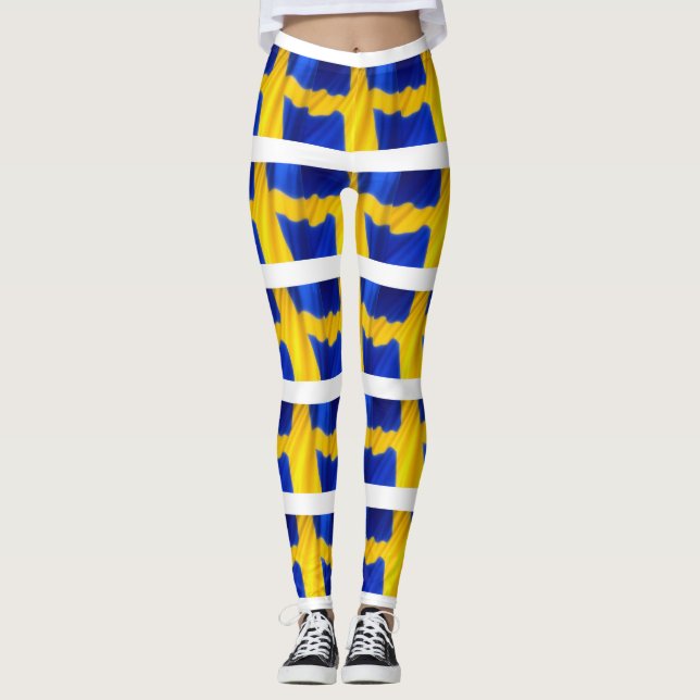 LEGGINGS BANDERA SUECA (Anverso)