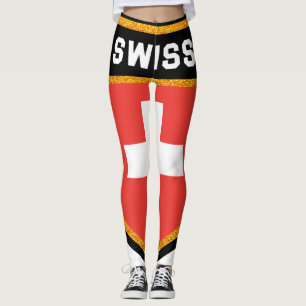 Leggings Bandera suiza