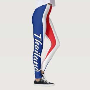Leggings Bandera tailandesa impresionante de Tailandia