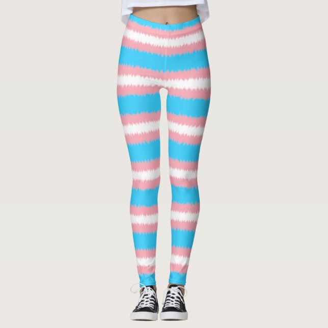 Leggings Bandera Trans Estrecha Estrecha Leyenda (Anverso)