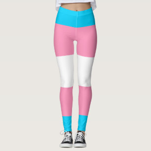 Leggings Bandera Transgénero   LGBTQIA+