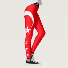 Leggings Bandera turquía