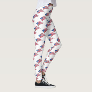 Leggings Banderas de Estados Unidos