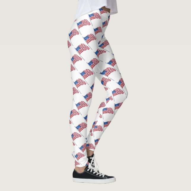 Leggings Banderas de Estados Unidos (Derecha)