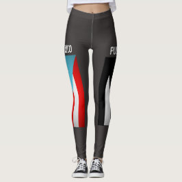 Leggings Banderas de Puerto Rico