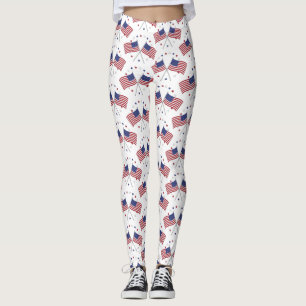 Leggings Banderas estadounidenses Thunder_Cove Patriótico 