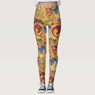 Leggings Banderas/Perros, Deers, Falcones, Patos