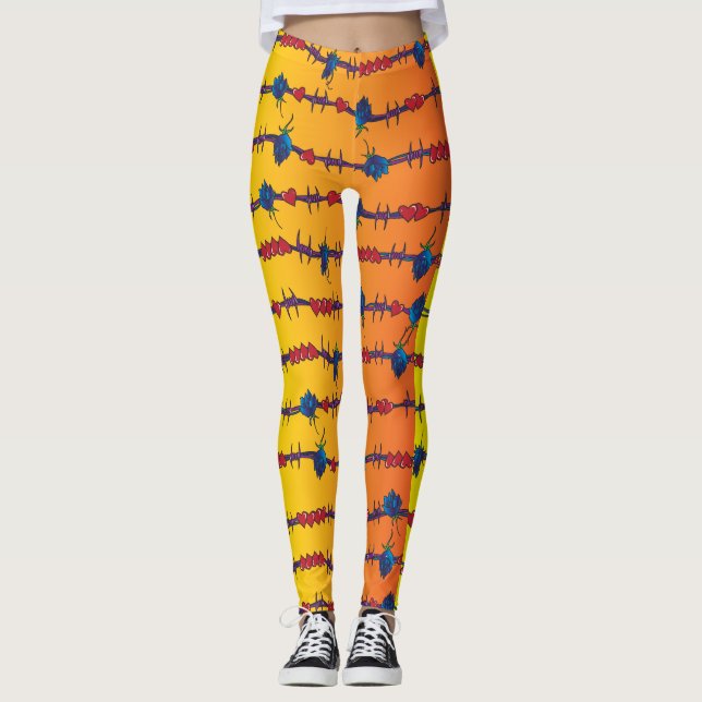 Leggings Barbwire Tattoo (Anverso)