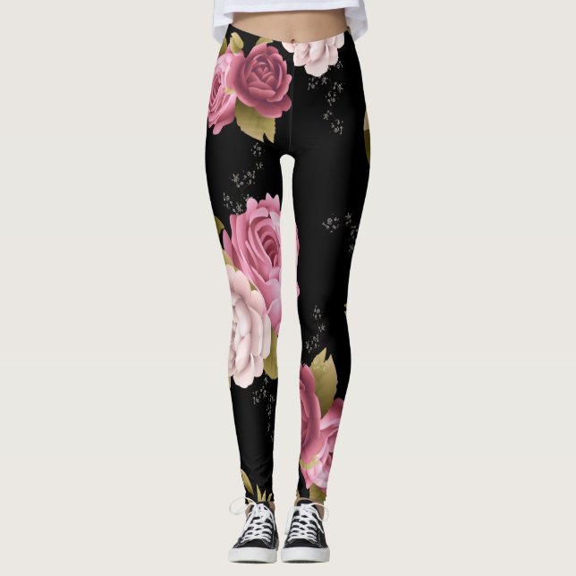 Leggings Barcos de Rosas 3 (Anverso)