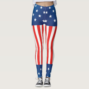Leggings Barras y estrellas los E.E.U.U.