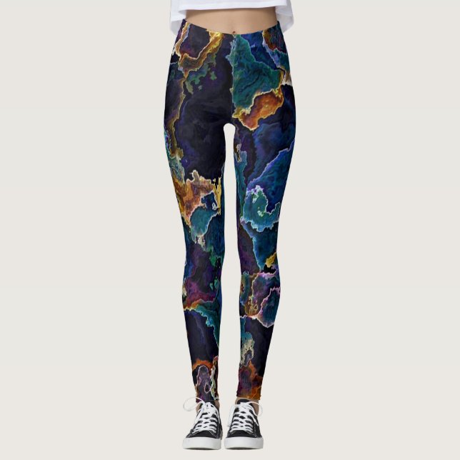 Leggings Barrido de petróleo (Anverso)