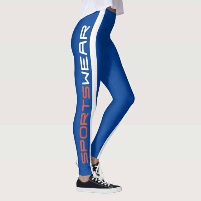 Leggings Basura deportiva de Damonti, azul (Derecha)