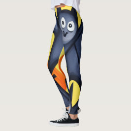 Leggings Batería y calabazas