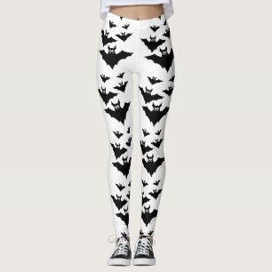 Leggings Bates voladores lindos de Guay Halloween Blanco ne