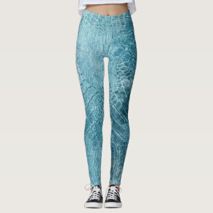 Leggings Batik cocodrilo: Arte texturizado de tela