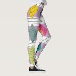 Leggings Bauhaus Diamond Quilt