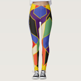 Leggings Bauhaus Hexagons