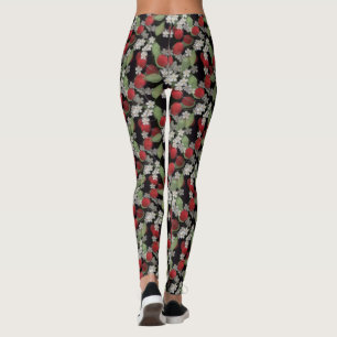 Leggings Bayas rojas, cerezas