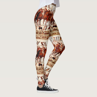 LEGGINGS BAYEUX TAPESTRY NORMAN ARMY, KNIGHTS HORSEBACK