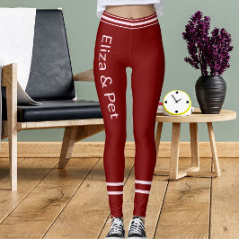 Leggings Be My Valentine Day Love Pink Red Personalize Gift