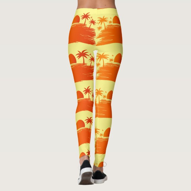 Leggings Beach Sunrise Sunset Thunder_Cove (Reverso)