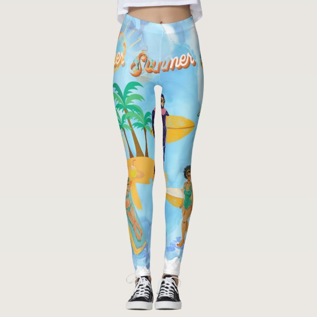 LEGGINGS BEACH VIBE LEGGININS (Anverso)