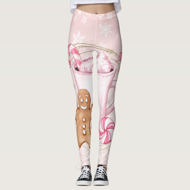 Leggings Beba su frío afuera de las piernas (Anverso)