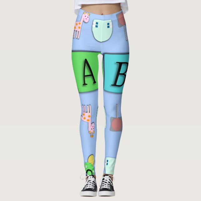 Leggings Bebé adulto Baby4Life lindo estupendo de las (Anverso)