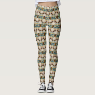 Leggings Bebé de burbujas en garras de crema
