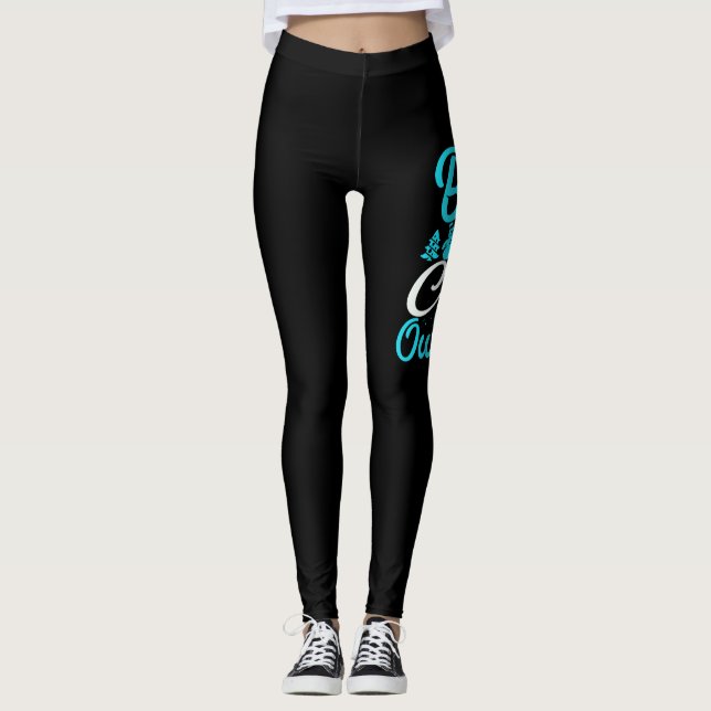 Leggings Bebé, frío afuera (Anverso)