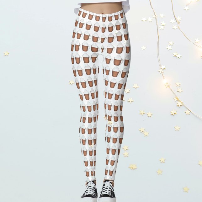 Leggings Bebidas Navidades de vacaciones de chocolate calie (Cocoa Leggings)