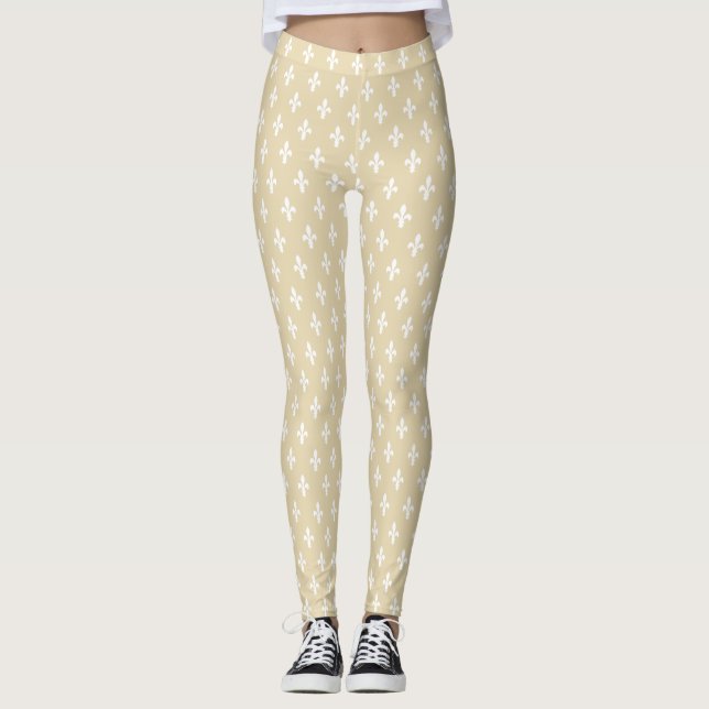 Leggings Beeswax Victorian Fleur de Lys (Anverso)