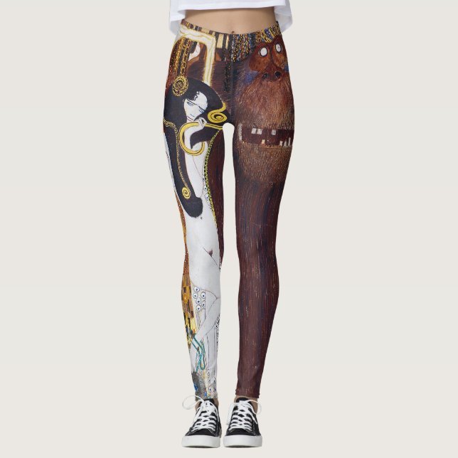 Leggings Beethoven Frieze (detalle), Gustav Klimt (Anverso)