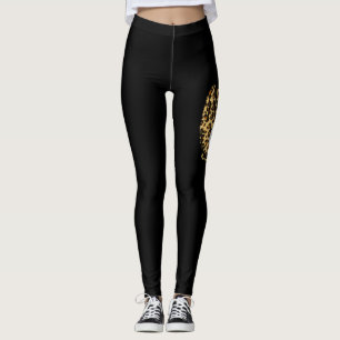 Leggings Béisbol: Mamá leopardo Softball, Día de la Madre 2