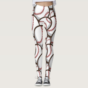 Leggings Béisbol: Patrón clásico sin foco