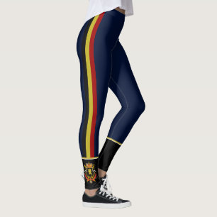 Leggings Bélgica raya la bandera