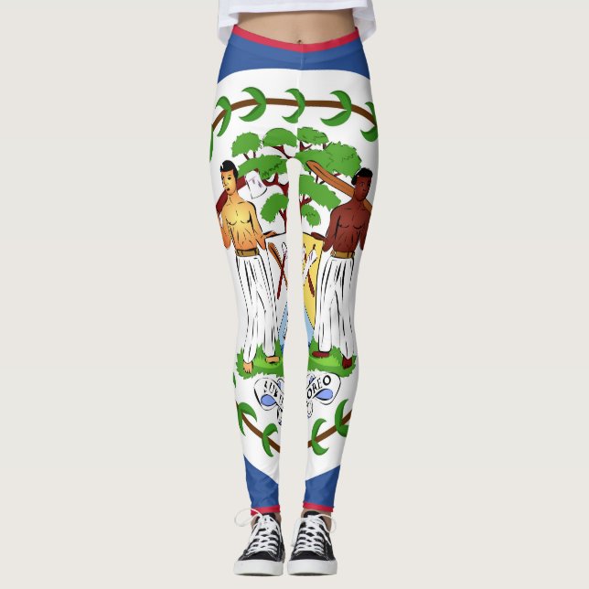 Leggings Belice Flag Emblem (Anverso)