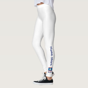 Leggings Belice y la bandera beliceña personalizada