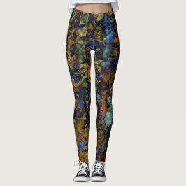 Leggings Bella Artes de hojas